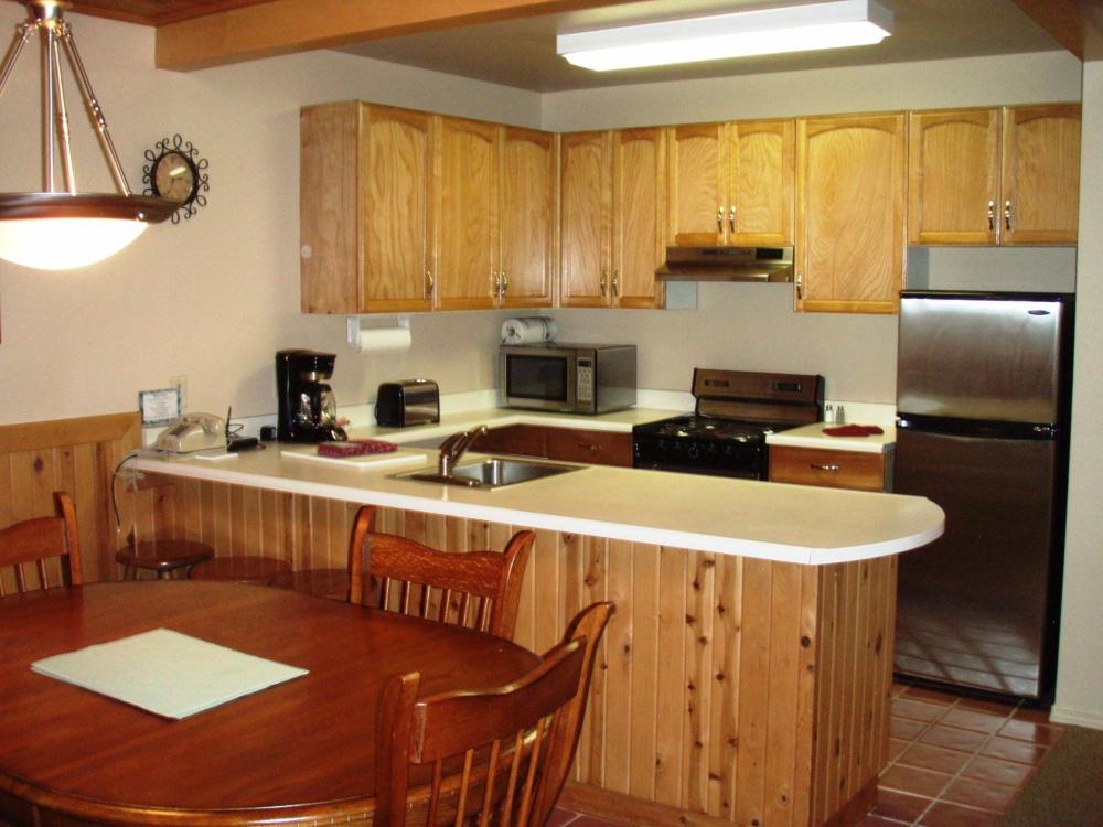 Two-Bedroom Chalet with Forest View interior